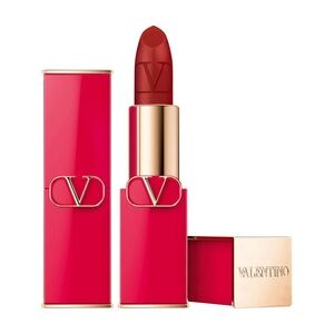 VALENTINO REFILLABLE LIPSTICK 111A Undressed Velvet Matte $45 New Box Full Size